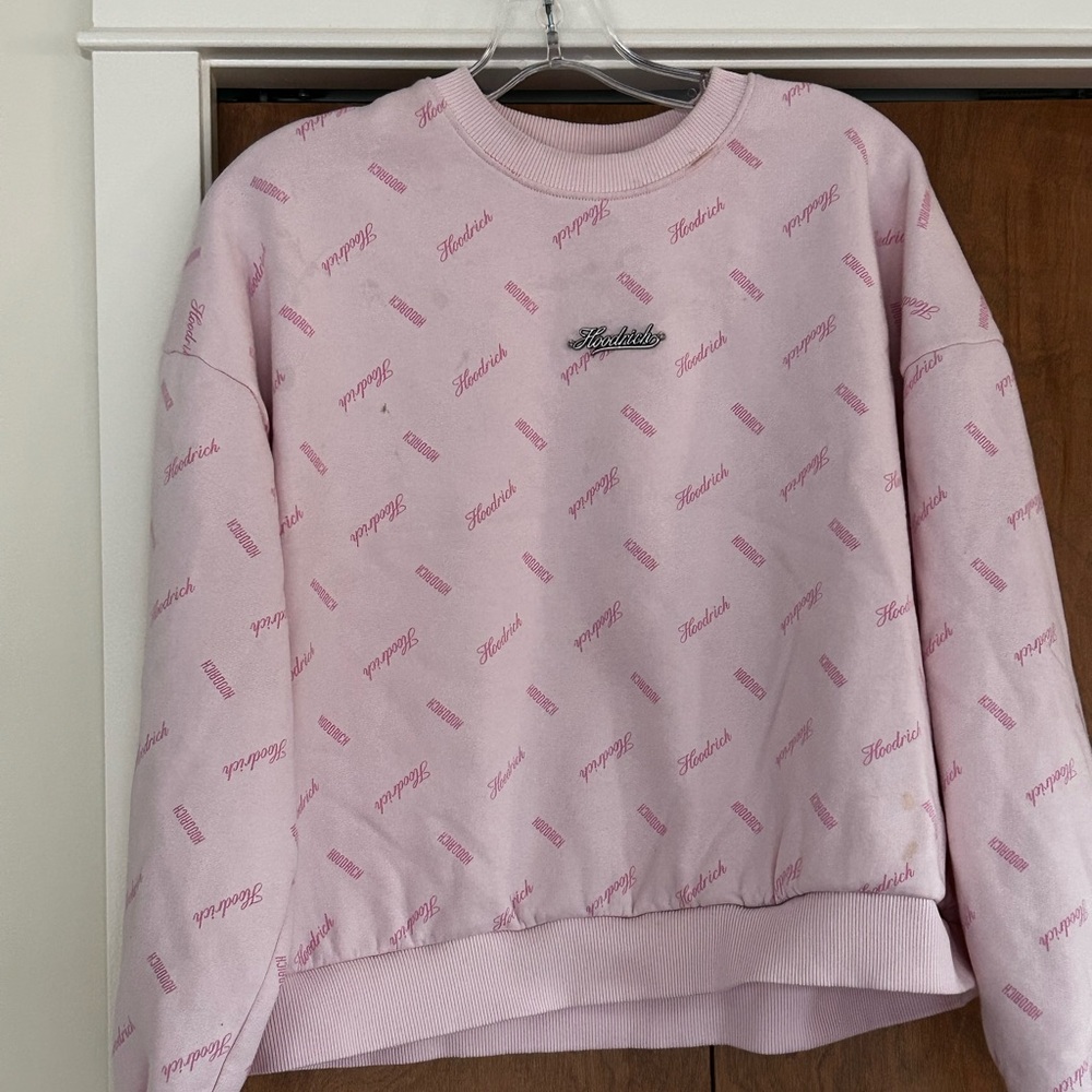 Hoodrich Pink Women's Sweatshirt. Size Large